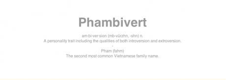 New tumblr: phambivert.tumblr.com